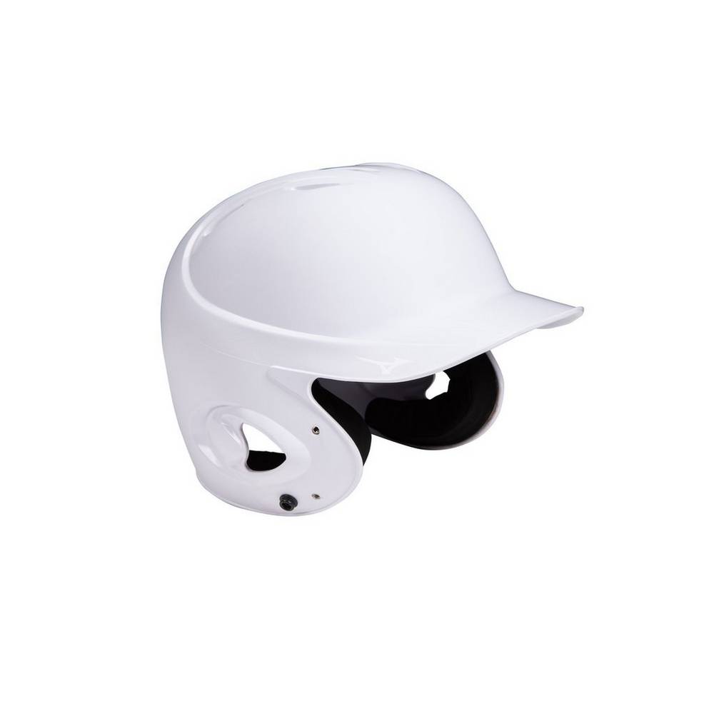 Casco Mizuno MVP Series Solid Batting Uomo - Bianche - 91758-QFGS